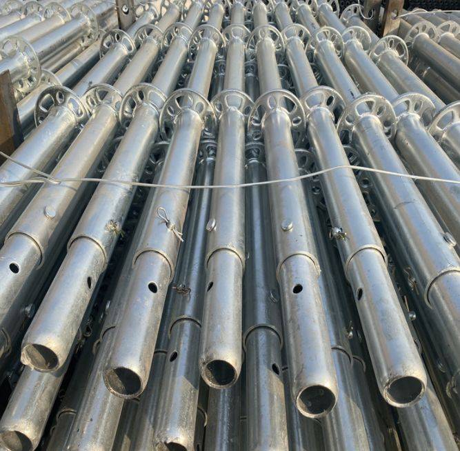 為什么盤扣腳手架比扣件式鋼管腳手架貴了2倍？ (圖2)